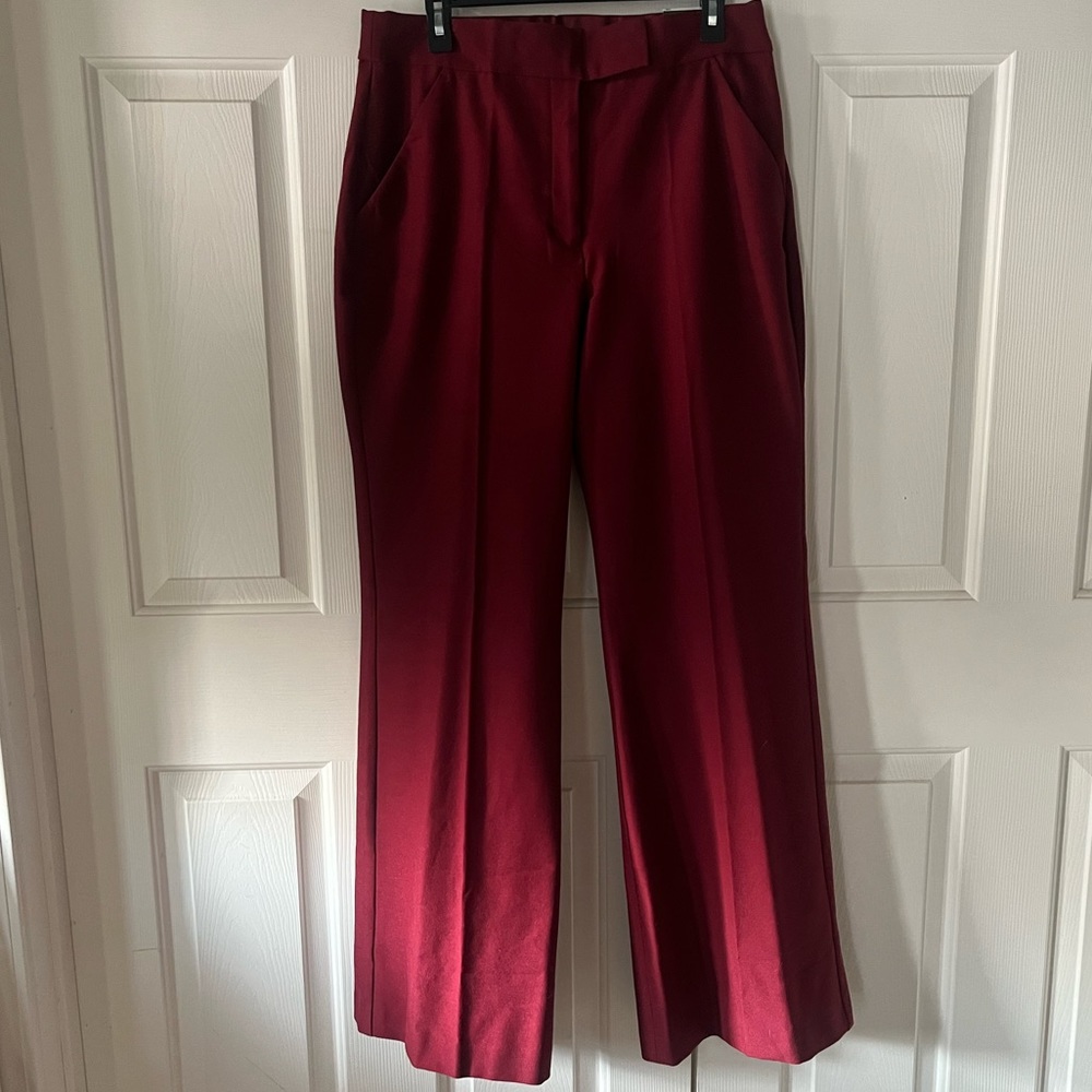 EXPRESS Super High Waisted Flare Trouser Pant